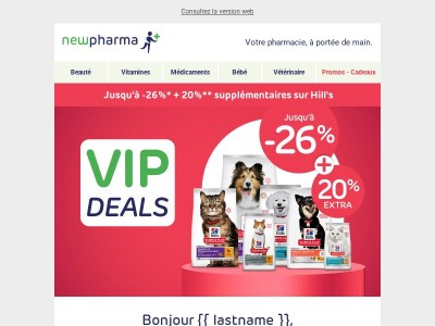 Jusqu’à -26% + 20% en plus aujourd’hui, pour la nutrition de vos animaux