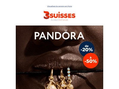 L'offre Pandora du week-end