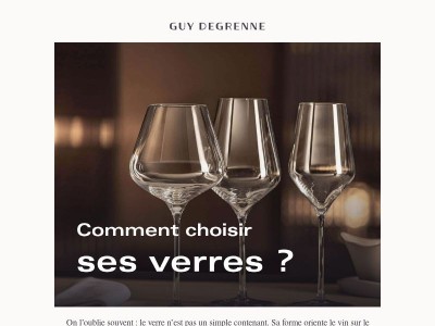 Quel verre pour quel vin ?