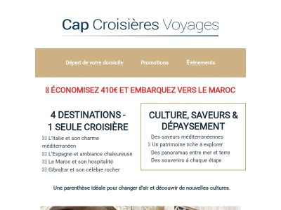 🔥 DEPART DOMICILE - Le Maroc à -410€ c'est seulement jusqu'à la fin de la semaine !