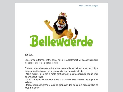 Un mot sur nos emails