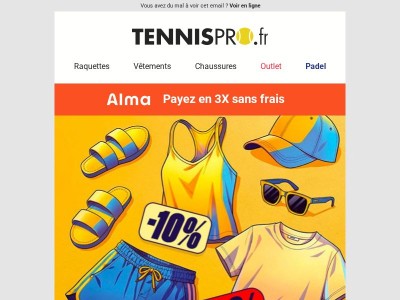 10% supp sur notre sélection de l’été ! 