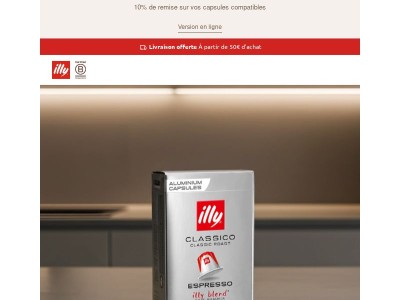 10% de remise sur les capsules compatibles, avez-vous déjà profité de cette offre ?