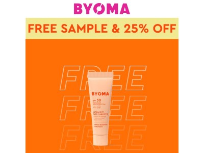 Last chance for FREE SPF + 25% off☀️