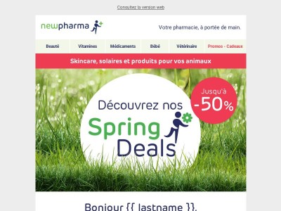 Spring Deals : profitez de nos promos ensoleillées 🌞