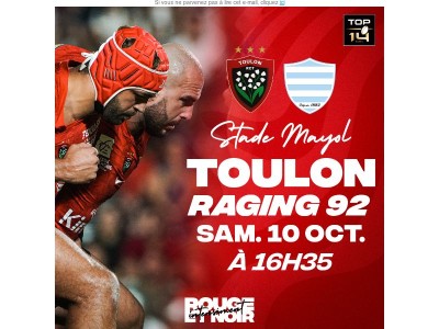 🏟️ RCT-R92 : Réservez vos places et aidez la recherche