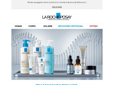 Jeu concours exclusif : La Roche-Posay X Skinceuticals