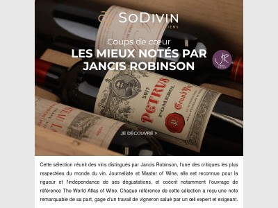 Les vins les mieux notés par Jancis Robinson 🍷