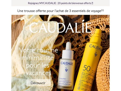 Votre valise est presque prête ? N'emportez que l'essentiel