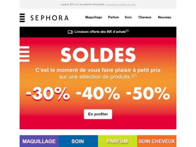Ne passez pas à côté des SOLDES 🛍️