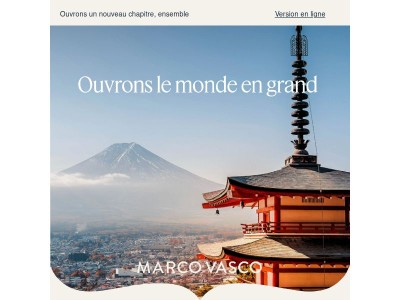 La nouvelle signature Marco Vasco