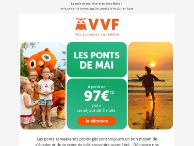 Ponts de mai en vue !