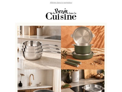 Offres spéciales sur vos poêles en inox