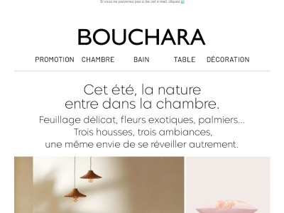 Trois housses pour changer votre lit cet été 