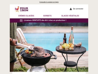 Barbecue et glaces