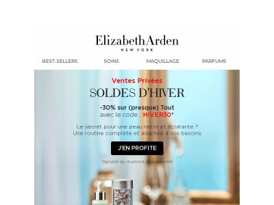 Ventes Privées des soldes d'hiver :  -30% sur (presque) TOUT