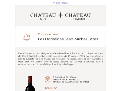 Coups de cœur des Primeurs 2025 : Lynch-Bages, Haut-Batailley, Ormes de Pez