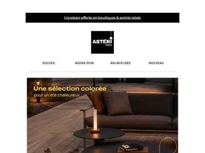 Des luminaires qui mettent de la couleur dans vos espaces. ✨