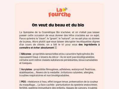 Faites attention à ceux là…