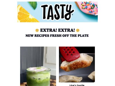 Ube Matcha Latte and more new recipes from Tasty!