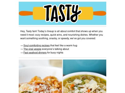 20 soothing, calming, & comforting meals