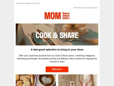 Cook & Share | A delicious selection for your customers