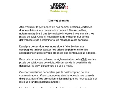 Notre politique de gestion des données évolue