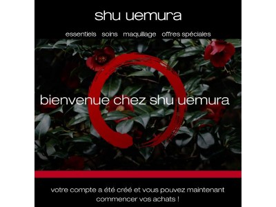 Bienvenue chez Shu Uemura