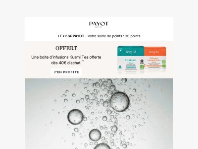 Dernières heures : Votre infusion Kusmi Tea offerte !