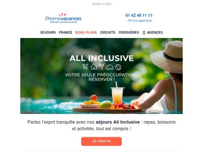 🍹 All Inclusive, prix mini : la formule parfaite !