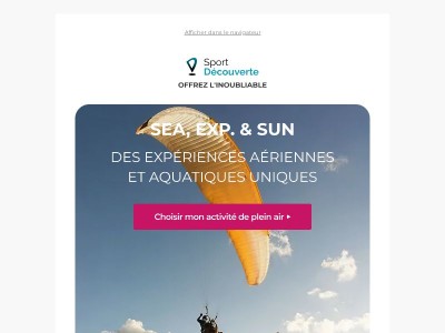 Profitez des beaux jours avec nous ☀️