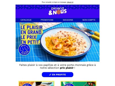 Il est temps de se régaler à petit prix