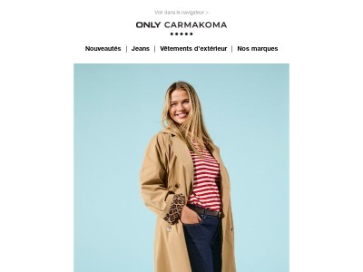 Nouvelles vestes fraîchement débarquées