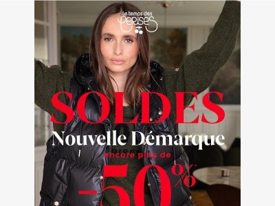 Nouvelle démarque : Encore plus de -50%*💥