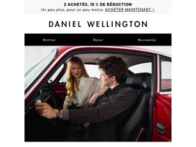Qu'est-ce qui définit Daniel Wellington ?