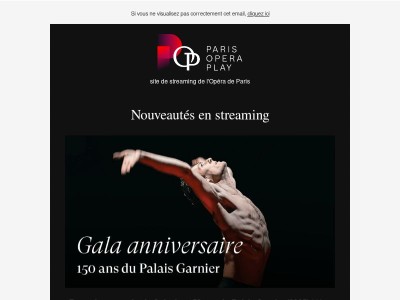 En streaming : Gala au Palais Garnier, Il Trittico, nouvelle série...