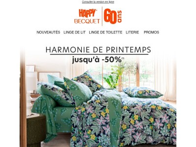 Faites entrer le printemps et profitez de nos offres !