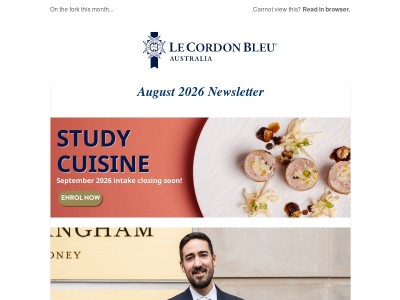 Meet alumnus Mitchell Turner, apple tart recipe and more!