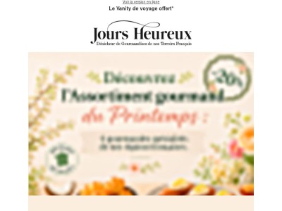 En exclusivité, découvrez l'Assortiment du Printemps 🌷