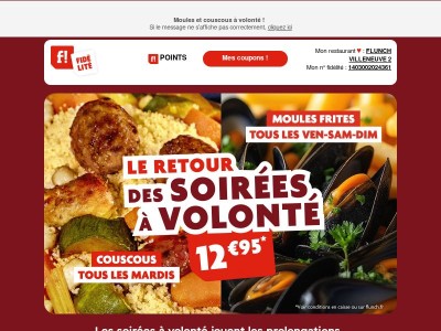 Prolongations pour les soirées à volonté 🔥