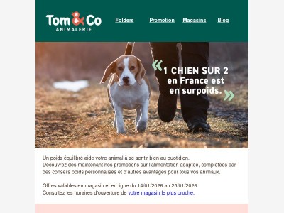 Jusqu’à -33% sur l’alimentation pour un poids équilibré