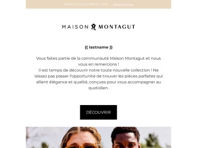 Plongez dans nos nouveautés Automne-Hiver