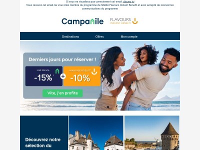 Derniers jours pour profiter de -15% !