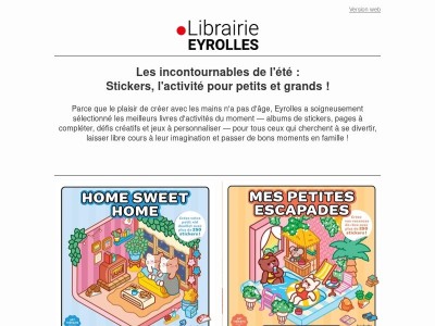 Cozy Stickers - l'activité de l'été !
