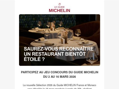 Saurez-vous reconnaître un restaurant bientôt étoilé ?​