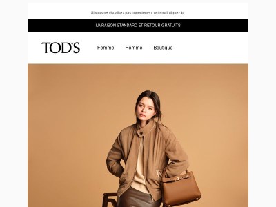Rebecca Patricia Armstrong, nouvelle ambassadrice de la marque Tod's
