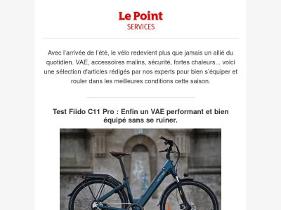 Cet été, roulez mieux : nos tests et conseils vélo