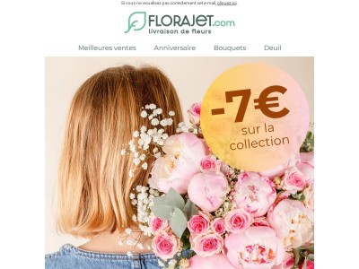 7€ de remise sur toutes les PIVOINES !