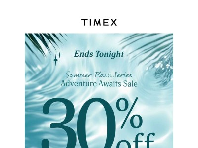 Final Call For 30% OFF