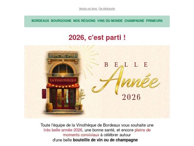 {{ firstname }}, bonne année 2026 ! 🎉